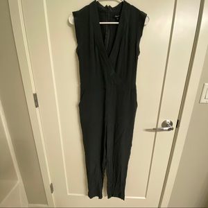 Madewell gray jumpsuit.